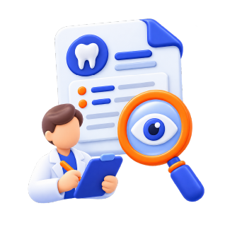Manual dental benefits review icon